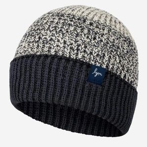 Brand New Dark Charcoal Ombre Lightweight Beanie